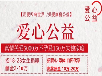 扬中捐卵助孕生子 爱心志愿者招募